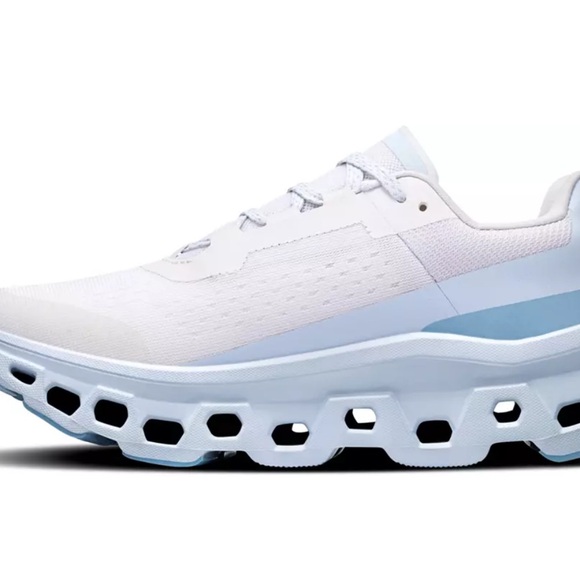 White and Blue CloudTec Sneakers - Picture 7 of 7